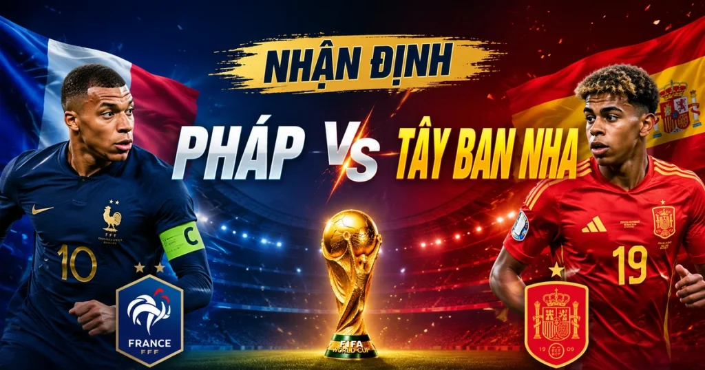 OK9 - Nhận định Pháp vs Tây Ban Nha: Đại chiến bán kết World Cup 2026